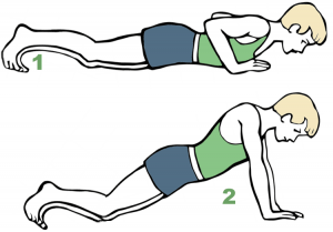 Modified Push Ups for Breast Enhancement Naturally