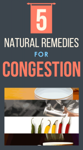 5 Natural Remedies for Congestion Relief